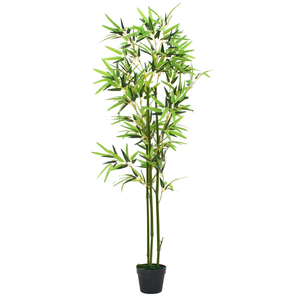 Gervi Bambusplanta með Potti 150 cm Græn