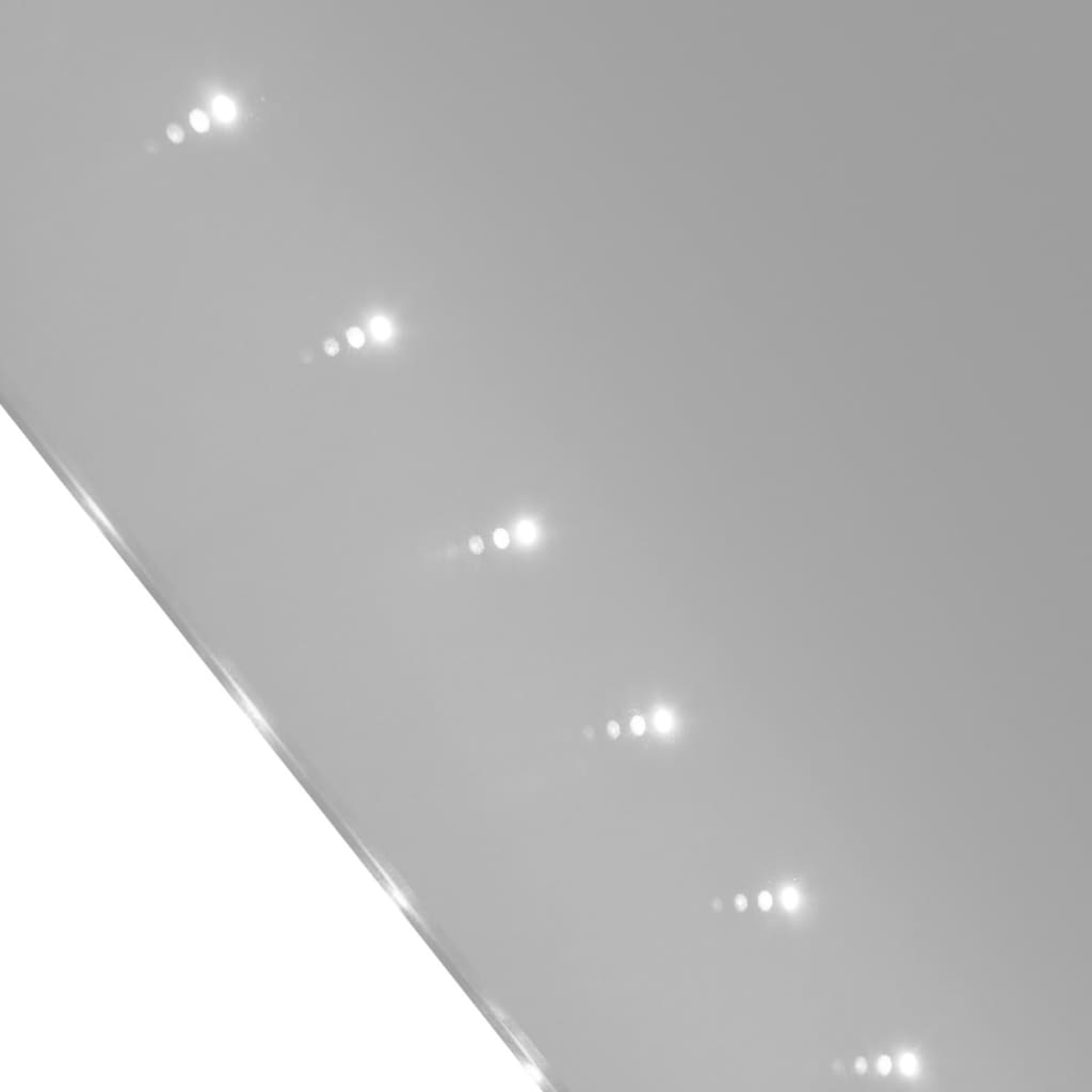 Baðspegill með LED ljósum 60 x 80 cm （L x H)